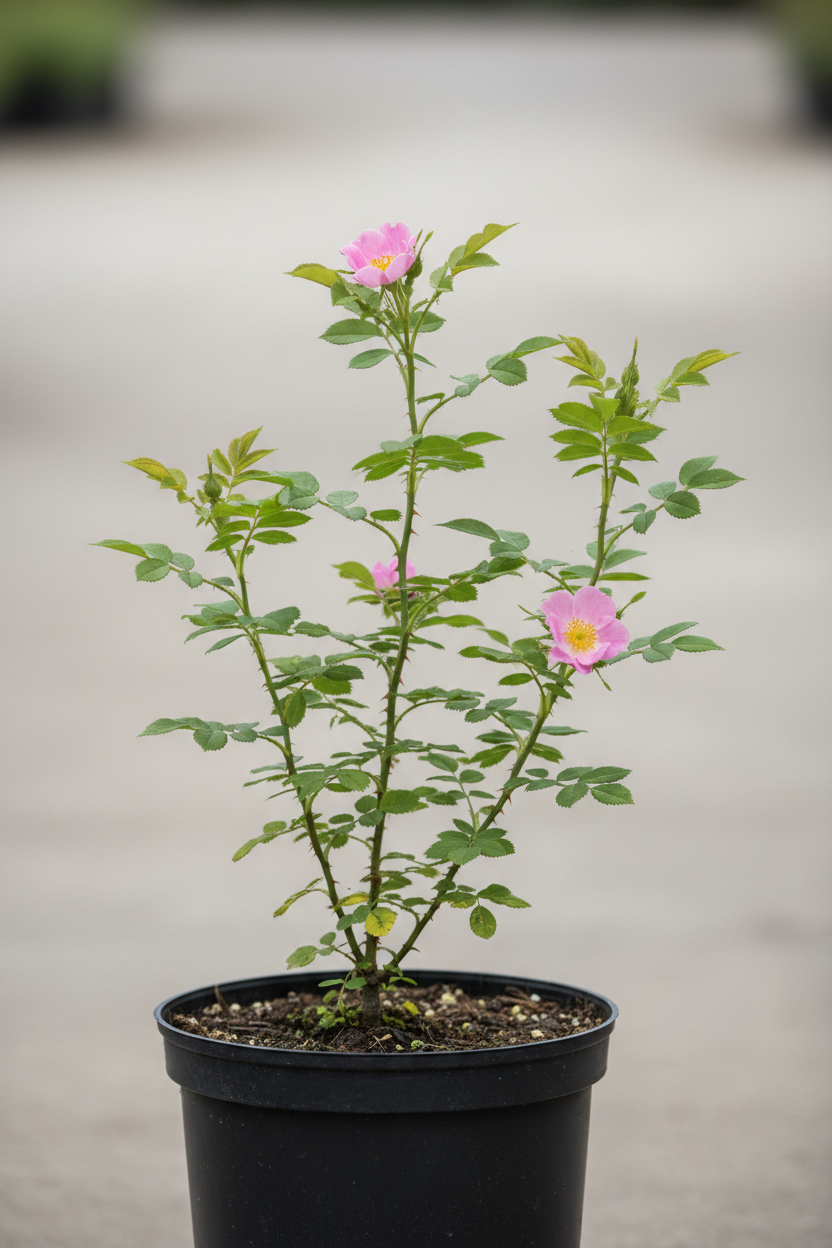 Hundsrose Rosa canina Jungpflanze kaufen Malsch